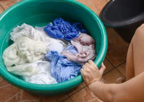 Vyčištění utěrek sodou a octem