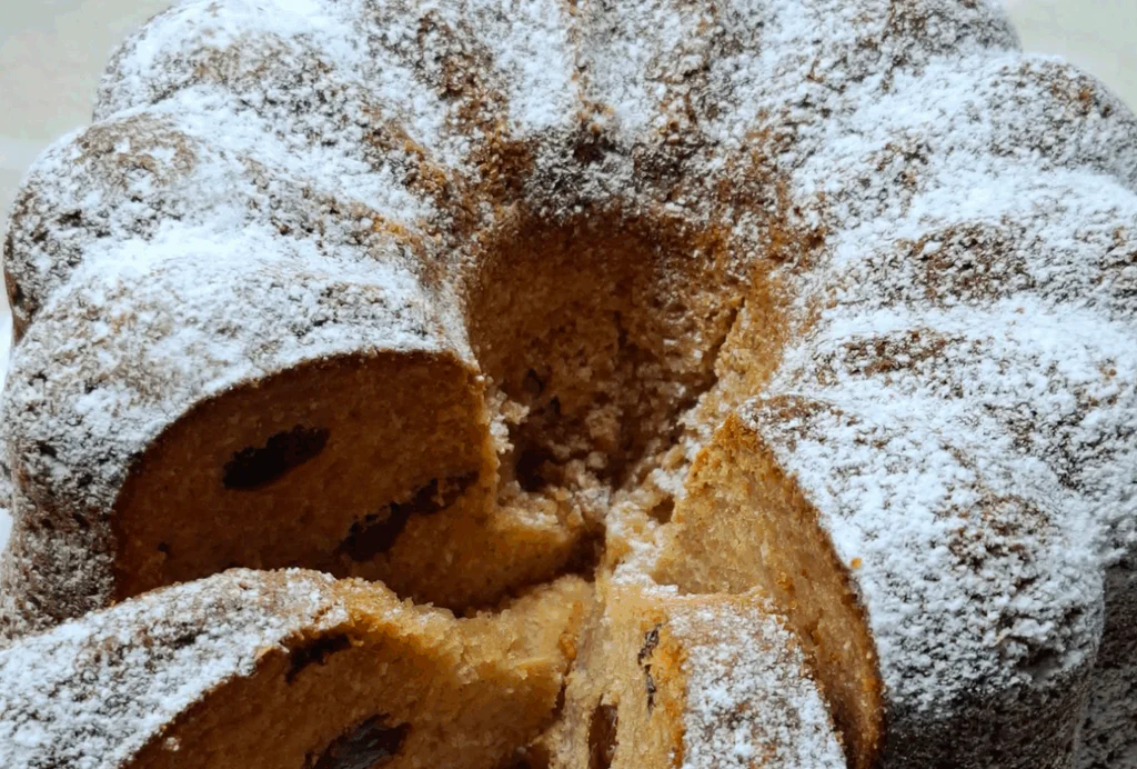 Obrázek k receptu na vláčnou jablečnou bábovku