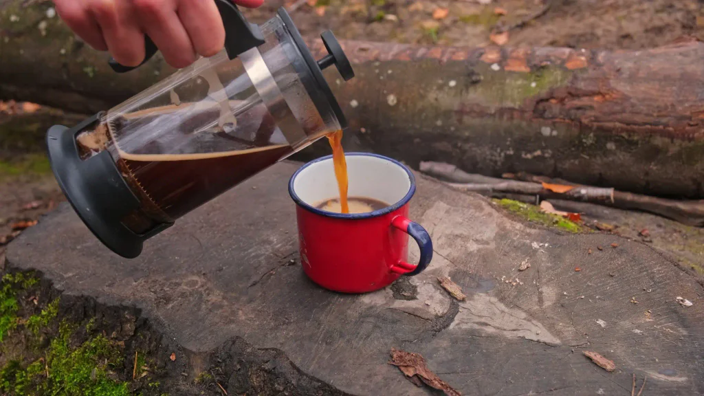 Káva ve french pressu