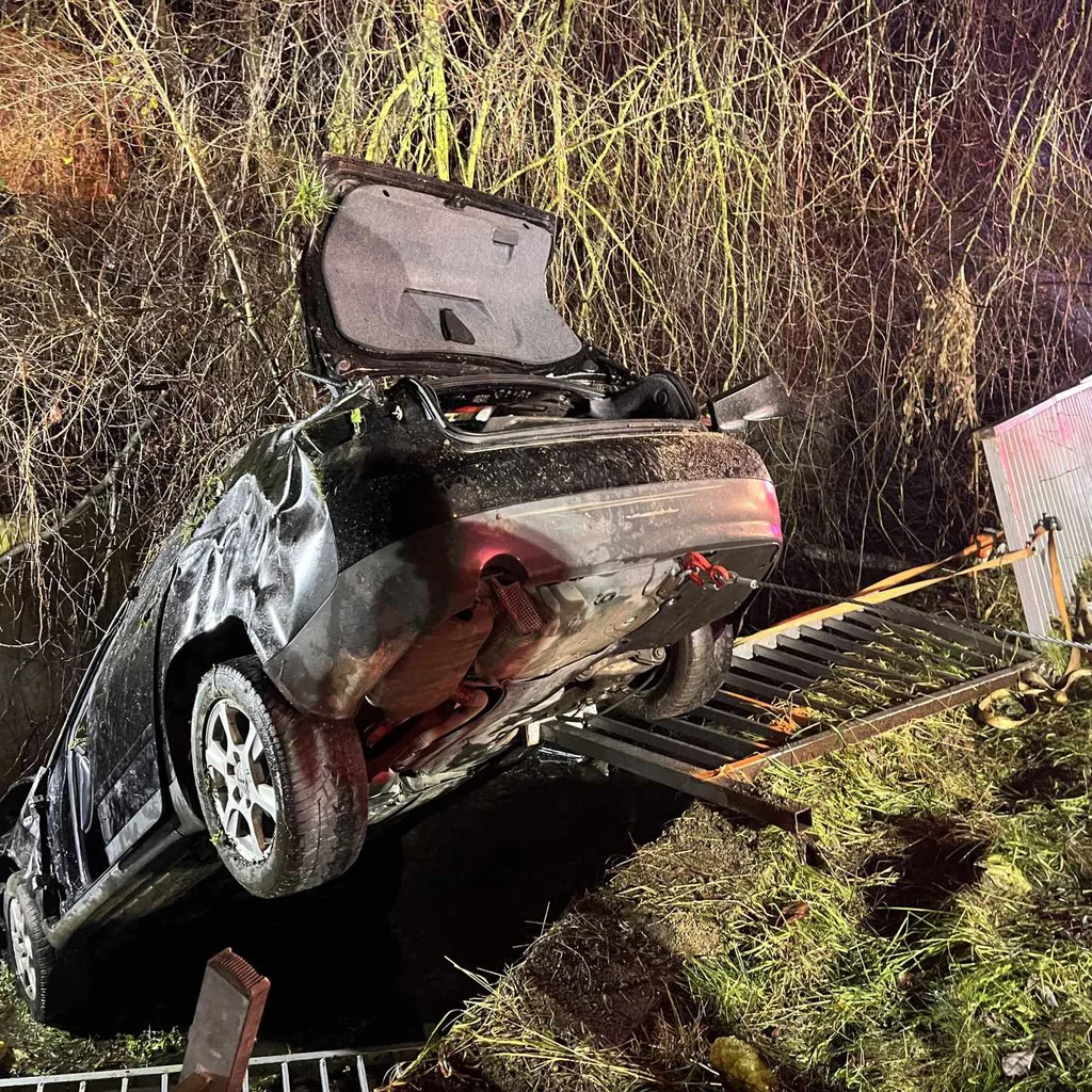 Nehoda v Libouchci. Foto: HZS