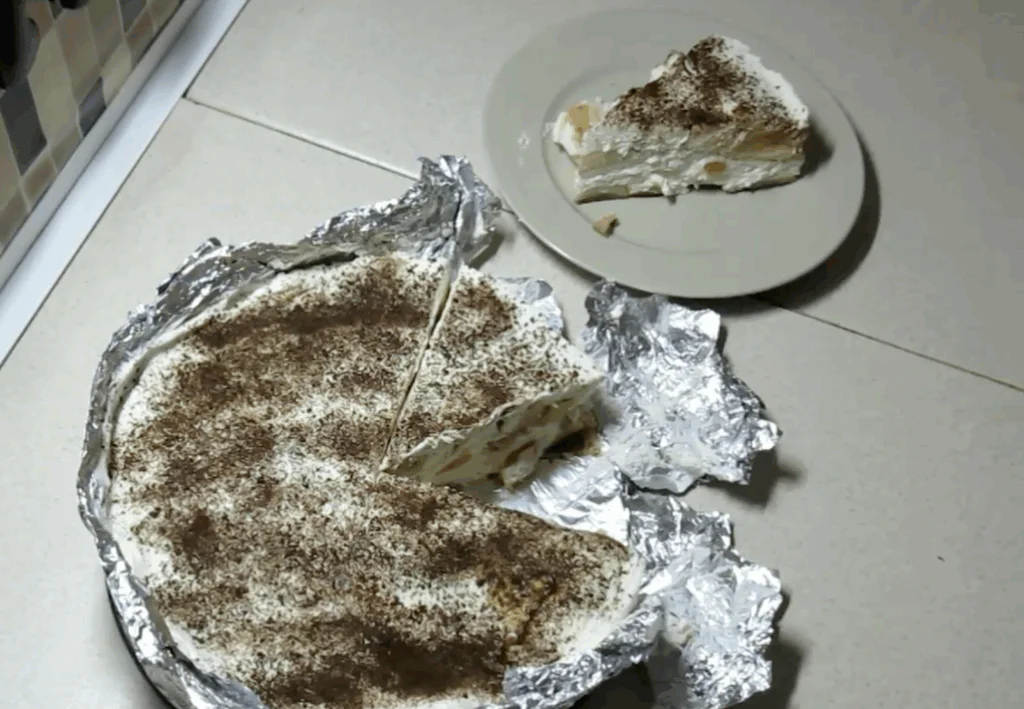 Obrázek k receptu na nepečený dort Malakov