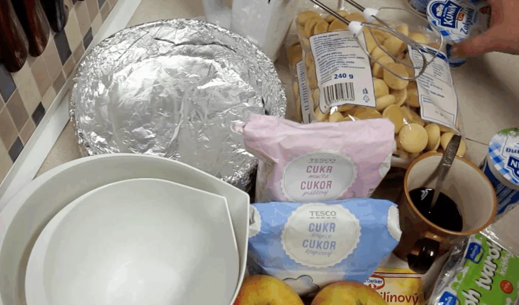 Obrázek k receptu na nepečený dort Malakov