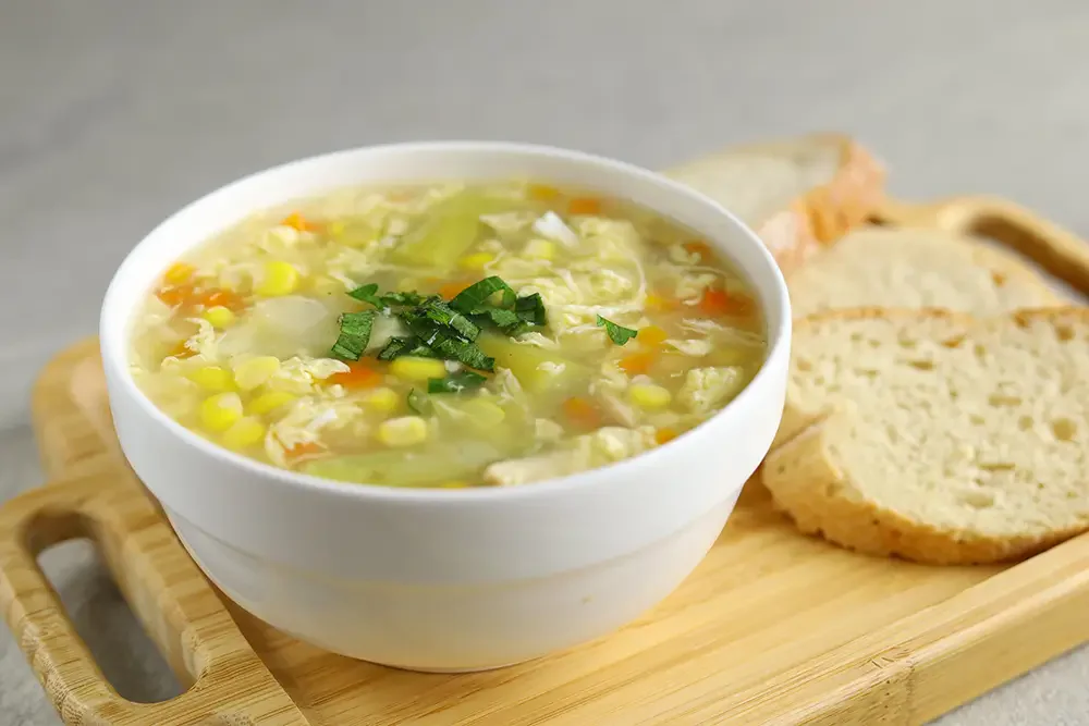 vajíčková polévka