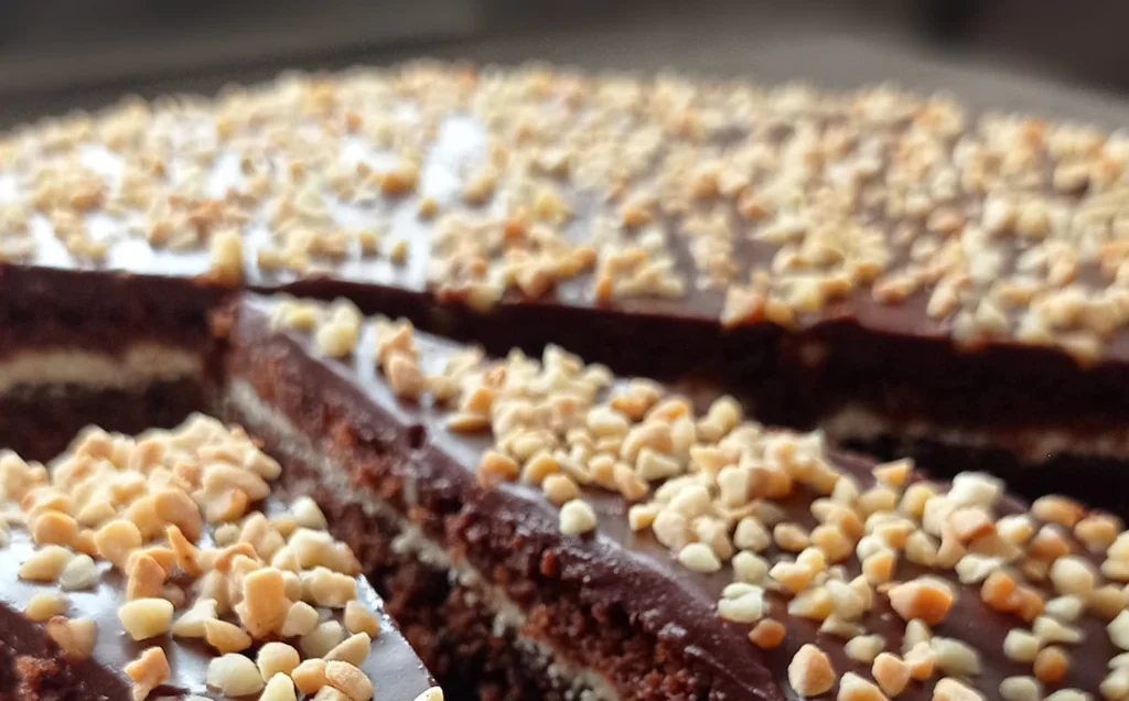 Obrázek k receptu na perník s čokoládovoořískovou polevou