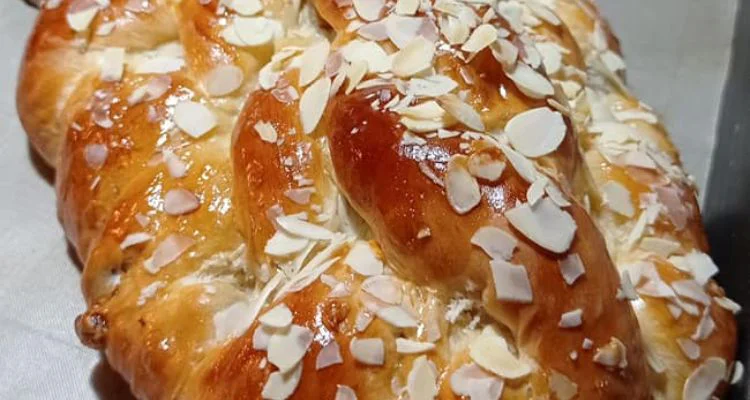 Obrázek receptu na Hvězdná šlehačkovou vánočku