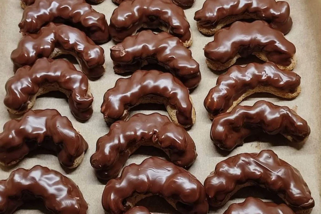 Obrázek receptu na Pařížské rohlíčky - královny českého cukroví