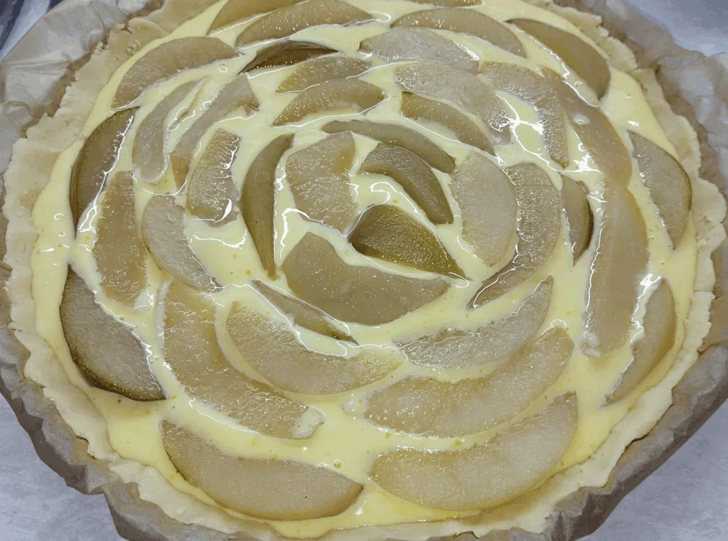 Obrázek k receptu na hruškový koláč