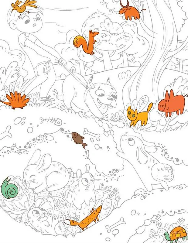 Správné řešení se všemi vyznačenými objekty.