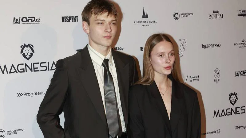 Tomas Sean Pšenička a Josefína Prachařová