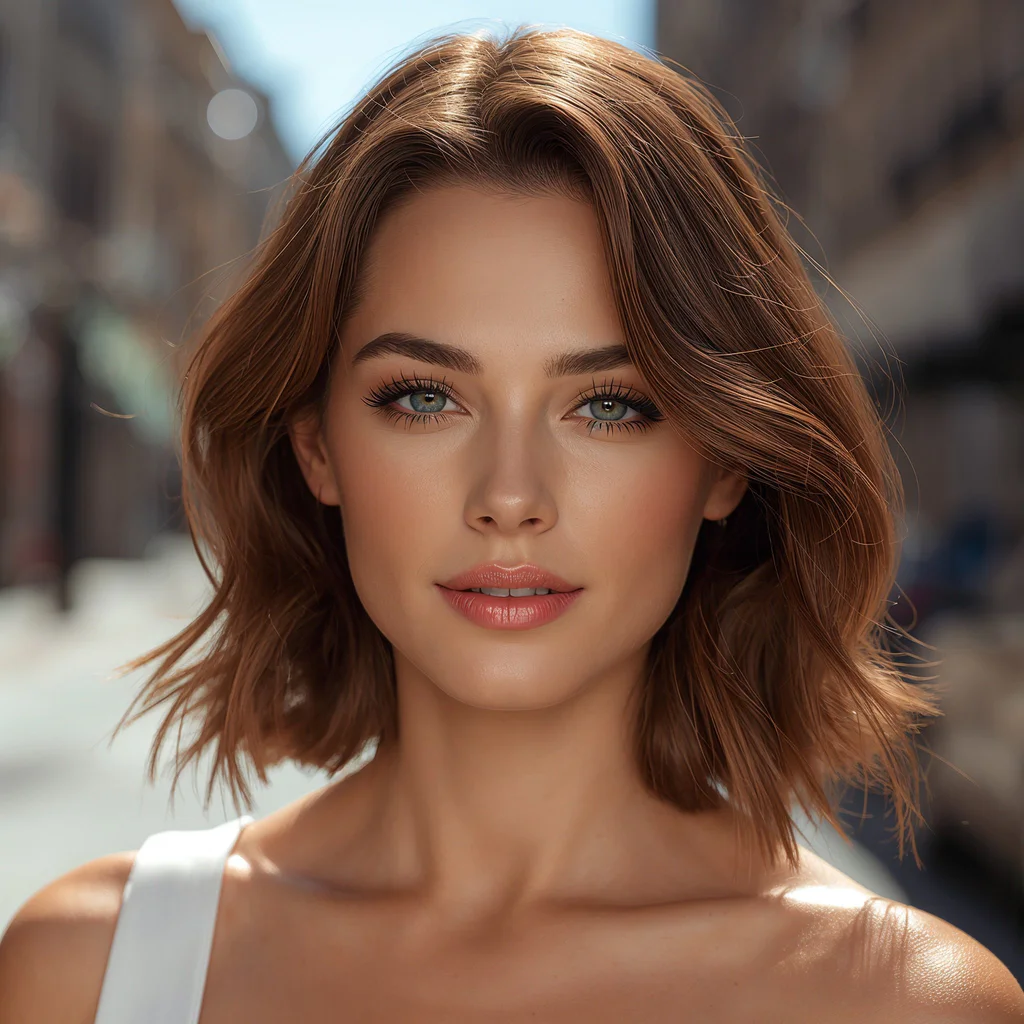 lucid-origin_Photorealistic_editorial_beauty_portrait_of_a_fresh_modern_woman_in_the_summer_c-0