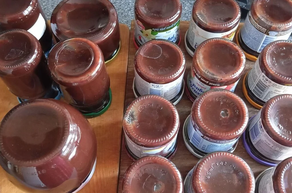 Obrázek receptu na zavařeninu Švestková "nutella" - česká odpověď na čokoládové pomazánky anebo kouzlo českého podzimu ve sklenici