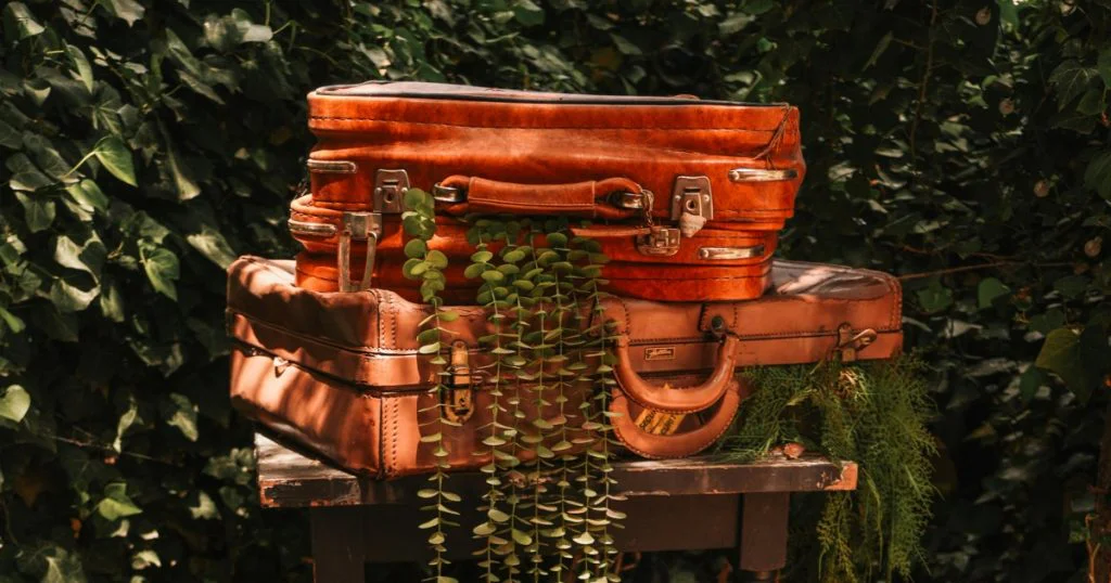 Kožené kufry