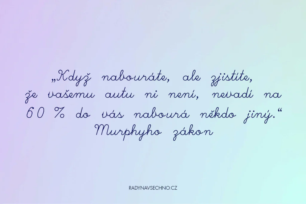 Murphyho zákony pravděpodobnosti a náhody