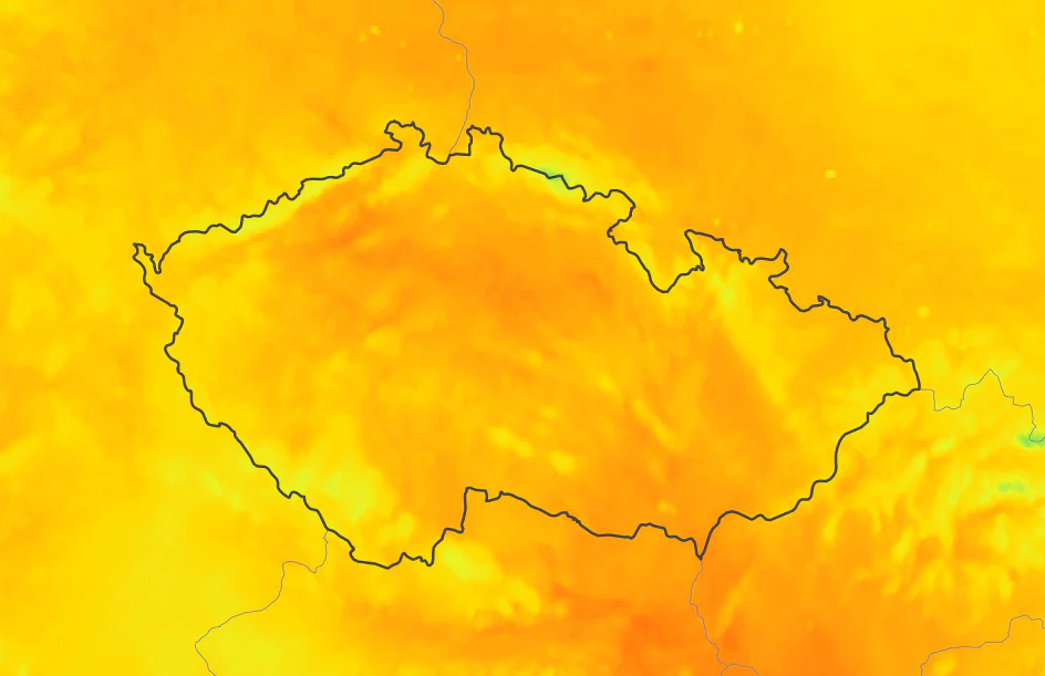 Maximální teploty v úterý většinou do 20 °C, v nejteplejších oblastech možná i lehce přes