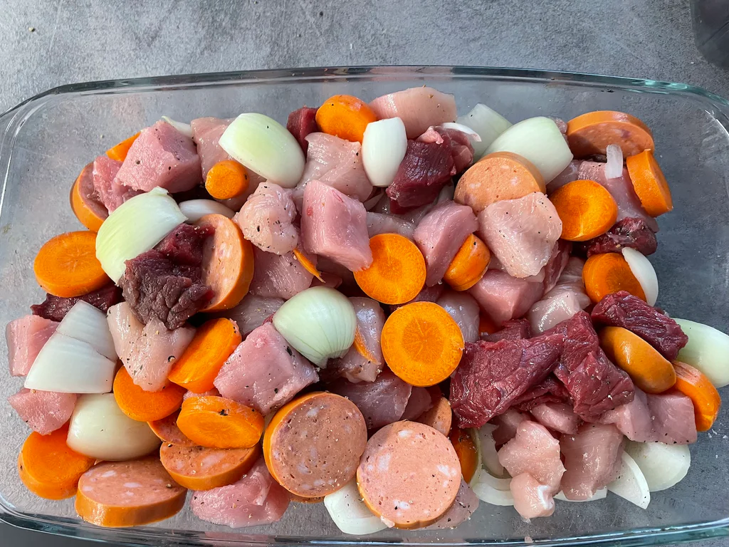 Maso připravené k pečení