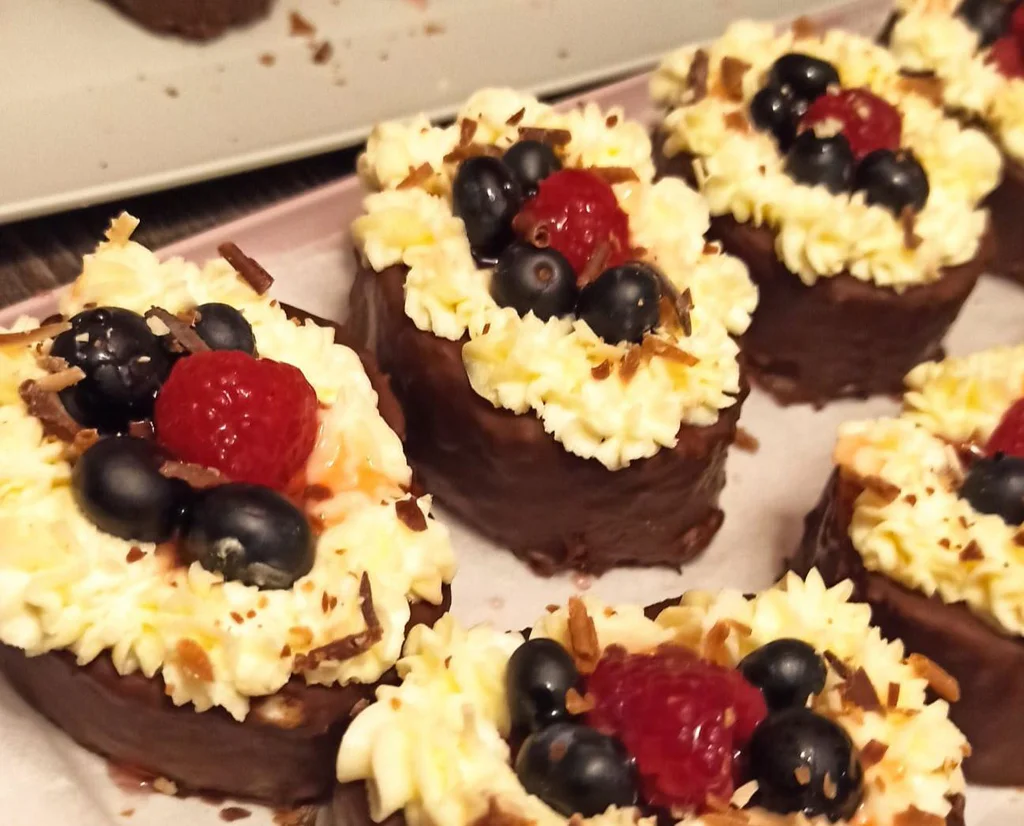 Zapomenutý dezert z cukráren ovocný terč nebo jezírko