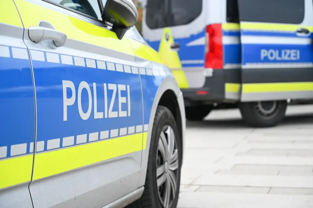 vozidlo německé policie