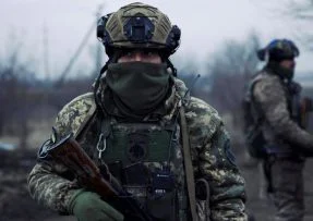 Obránci ukrajinských pozicí