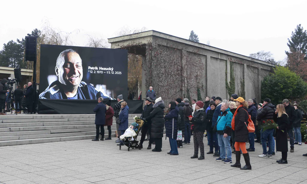 Pohřeb Patrika Hezuckého. Foto: Nextfoto