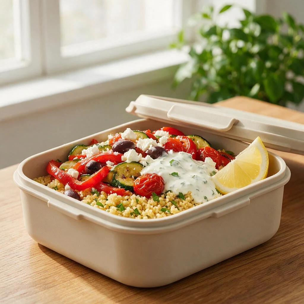 seedream-5.0-pro_Fresh_couscous_lunch_bowl_prepared_for_work_fluffy_golden_couscous_topped_with_r-0