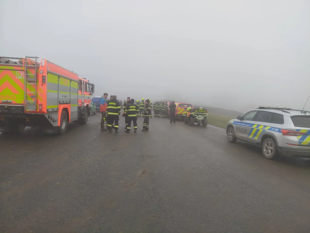 Po chlapci ze Zlínska pátrali hasiči i policisté čtyři dny. Foto: SDH / Josef Gabrhelík