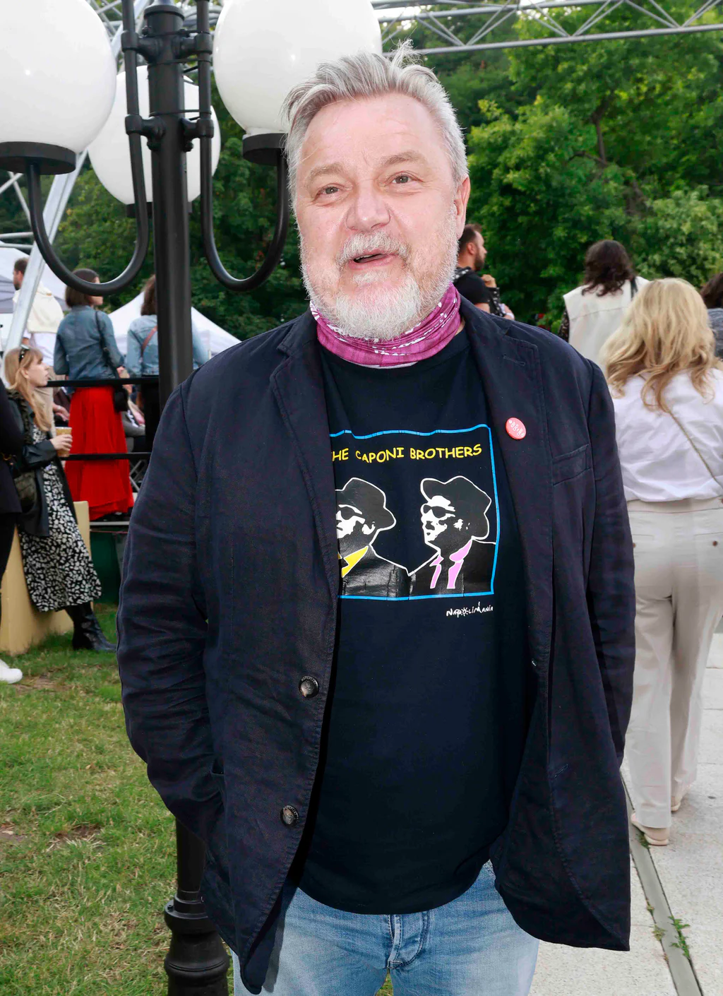 Moderátor Miloš Pokorný. Foto: Nextfoto