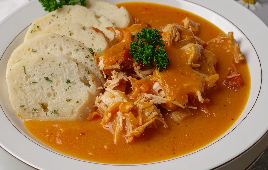 Obrázek receptu na Kuře na paprice - voňavá česká klasika