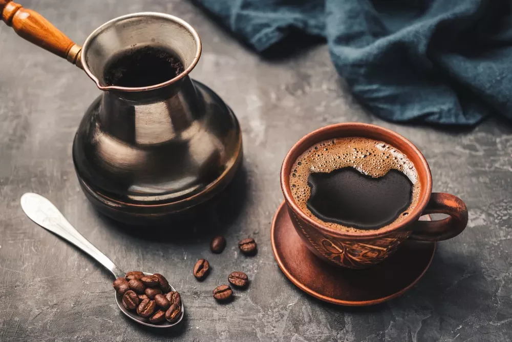 džezva - šikovná nádoba pro přípravu turecké kávy