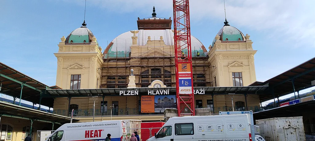 Hlavní nádraží v Plzni