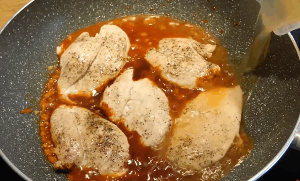 Obrázek k receptu na rychlé kuře na paprice