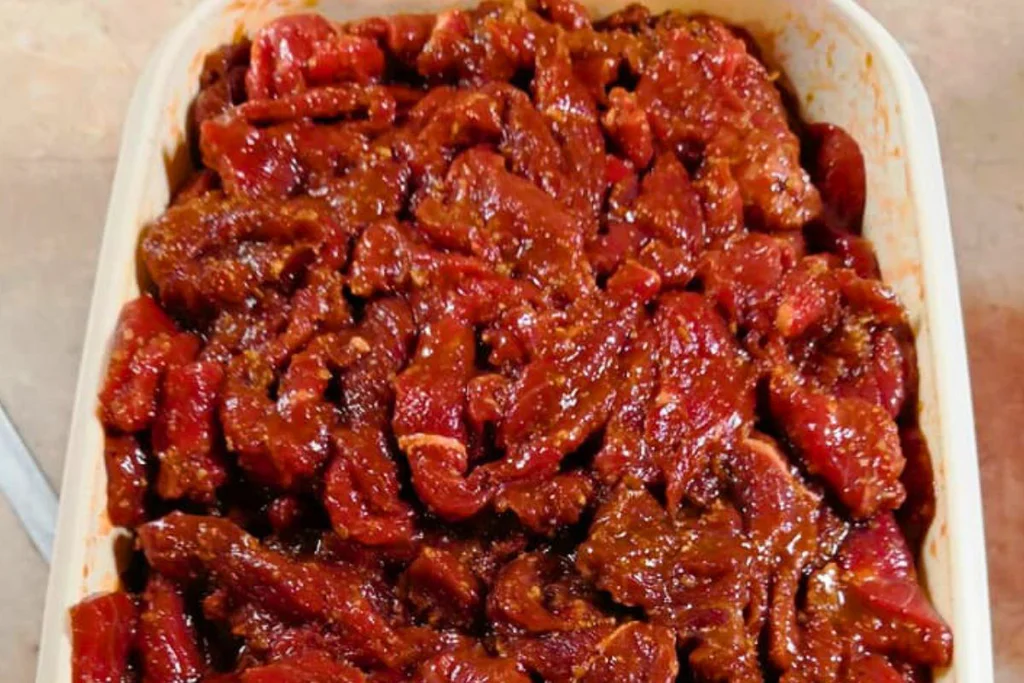 Obrázek k receptu na hovězí sušené maso