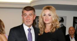 Fotografie Andreje Babiše a Moniky Babišové