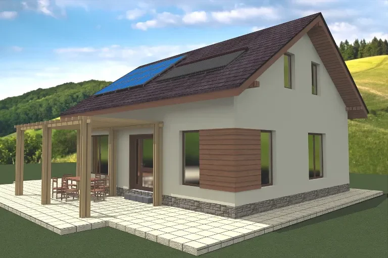 3d vizualizace domu