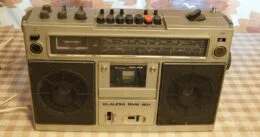 Fotografie radiomagnetofonu