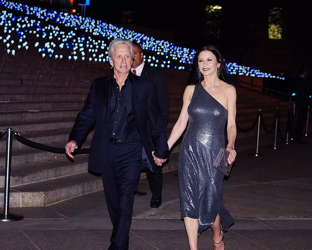 Catherine Zeta-Jones a Michael Douglas