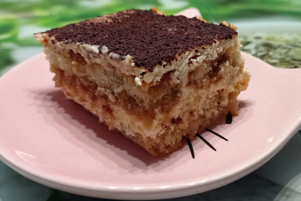 Obrázek receptu na Naše české Tiramisu s mandlovou příchutí nebo italské Tiramisu v českém kabátě s mandlovým šmrncem