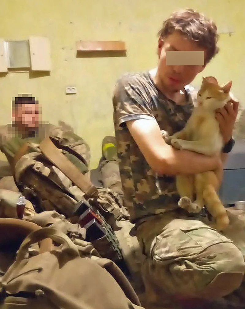 Jiří K. padl v bojích na Ukrajině. Foto zdroj: Uprumka UH