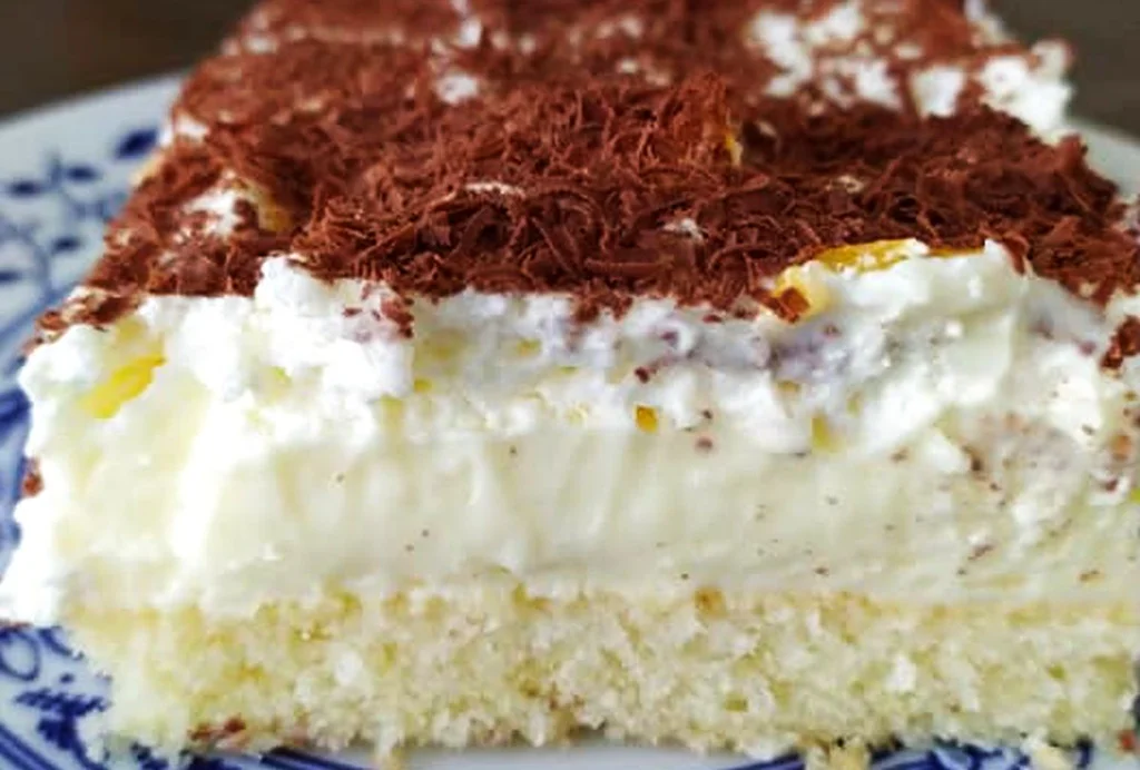 Vynikající recept na sladké řezy florida se strouhanou čokoládou