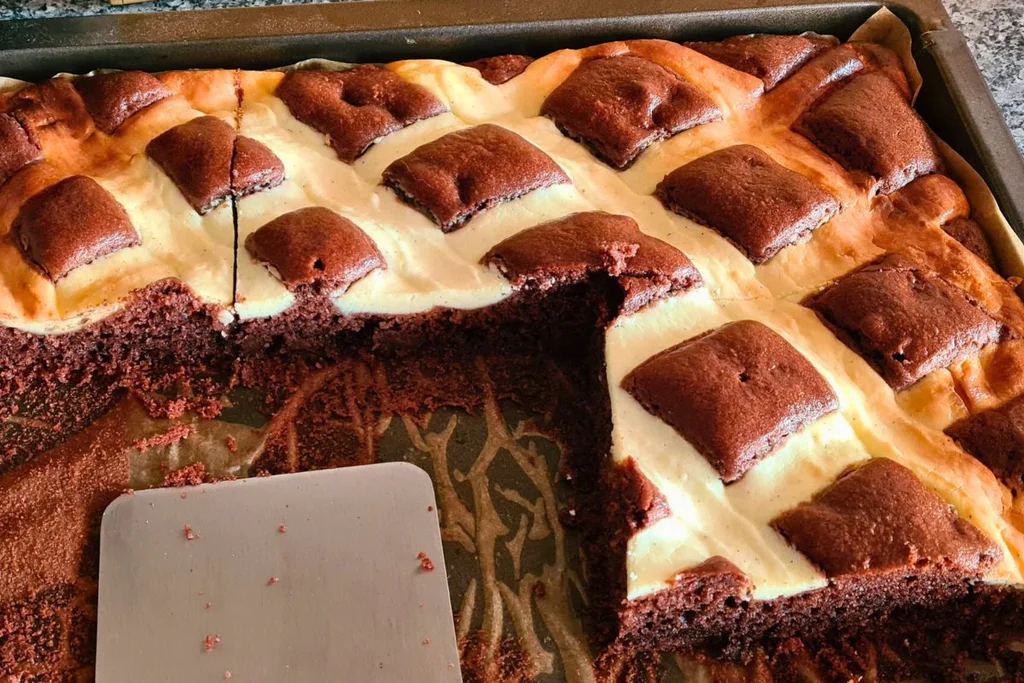 Obrázek k receptu na koláč „prošívaná deka“