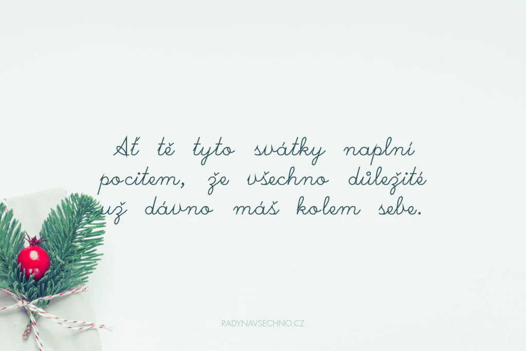 Originální vánoční přání