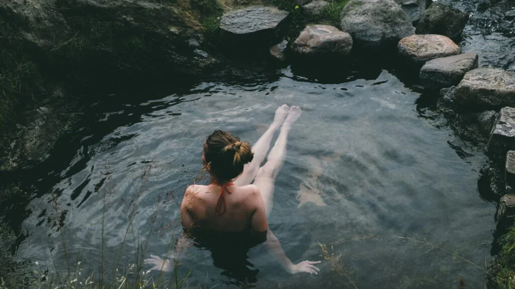 Island a geotermální zimní relaxace