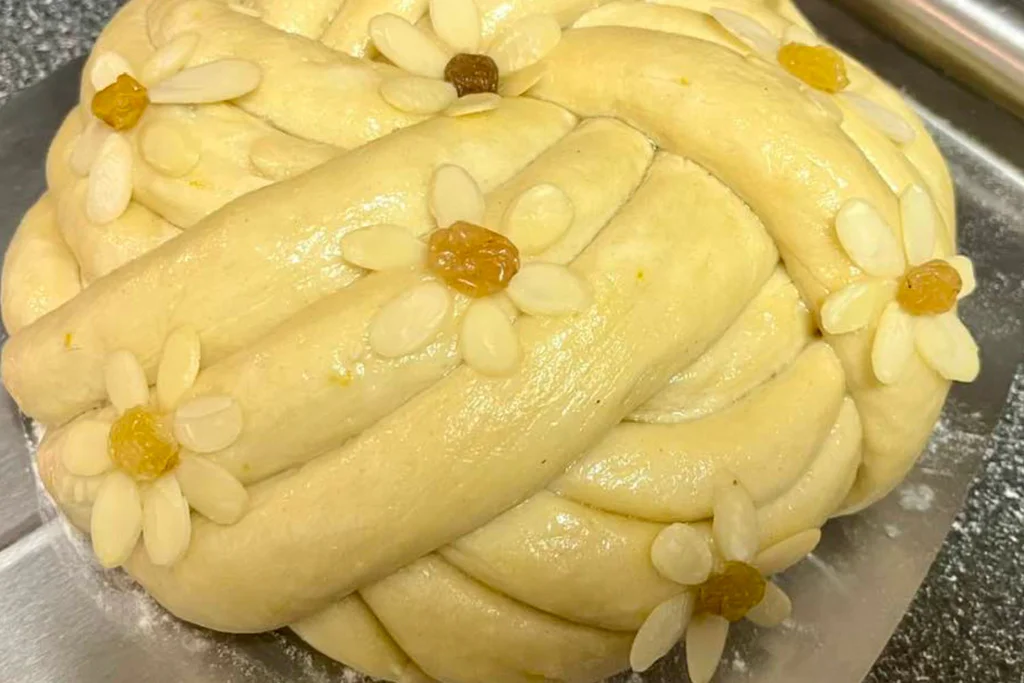 Obrázek receptu na Mazanec jako sluneční chléb, netradiční nejen velikonoční sladký peceň