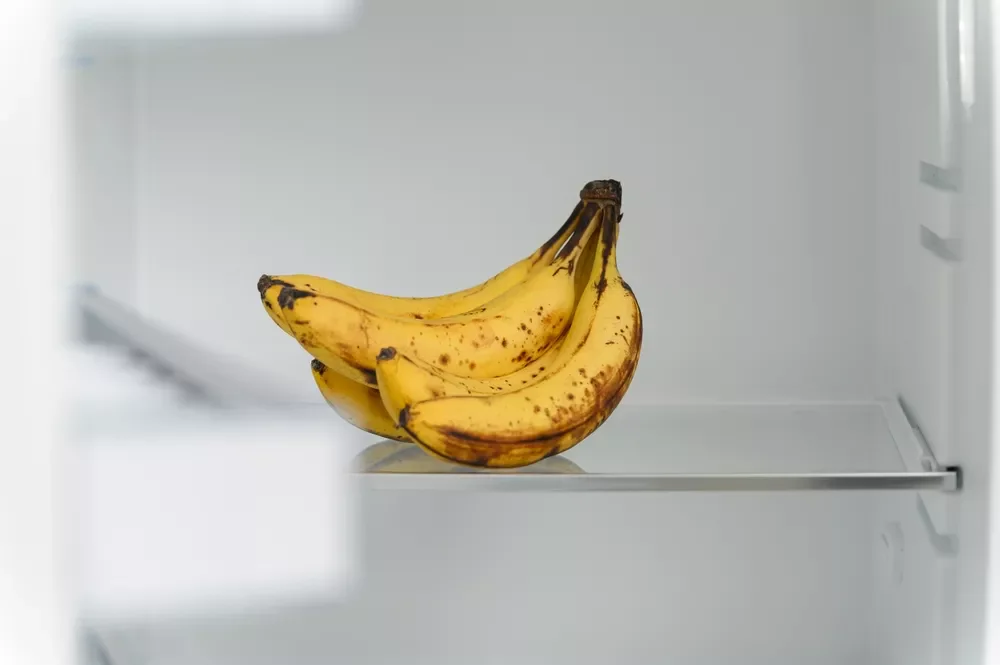 banány v lednici