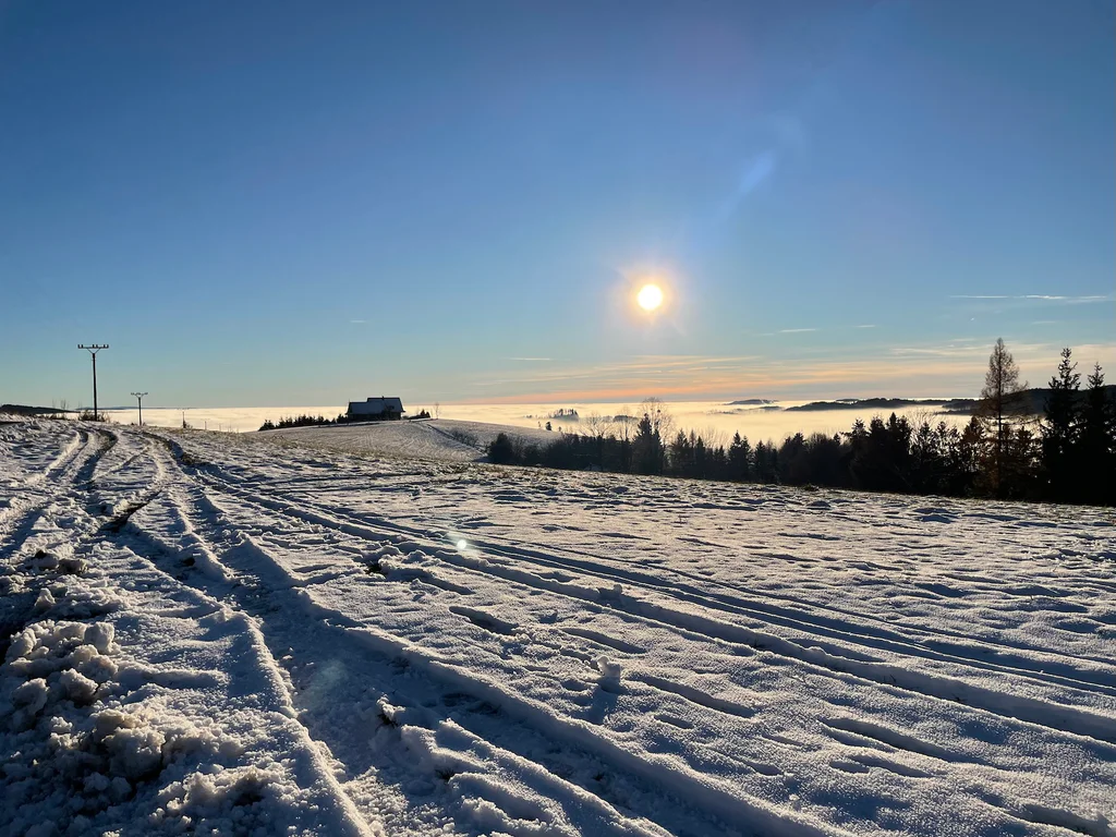 Pohled z Marušky směrem na Troják