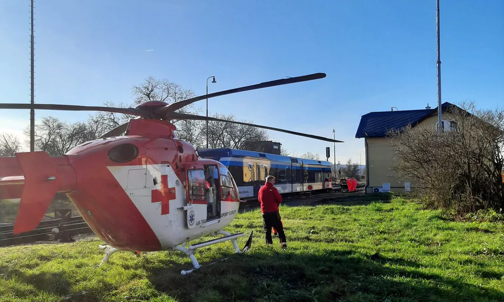Tragická nehoda v Senici na Hané. Foto: HZS