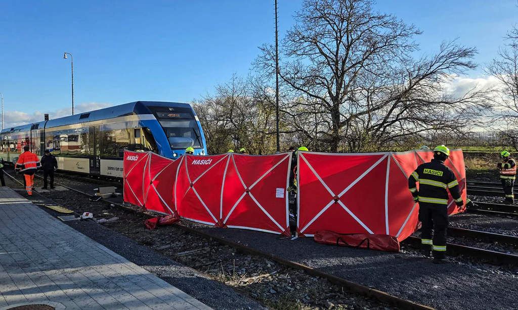 Tragická nehoda v Senici na Hané. Foto: HZS