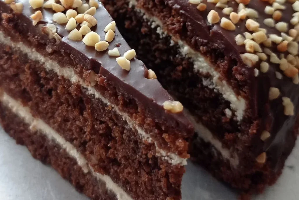 Obrázek k receptu na perník s čokoládovoořískovou polevou