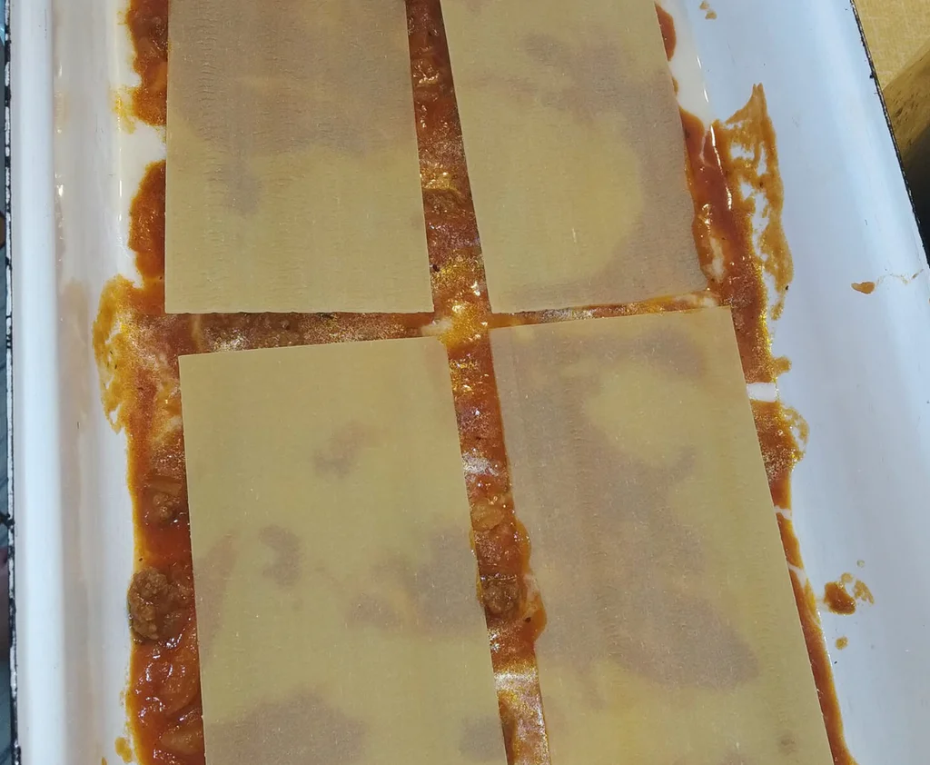 Obrázek k receptu na boloňské lasagne