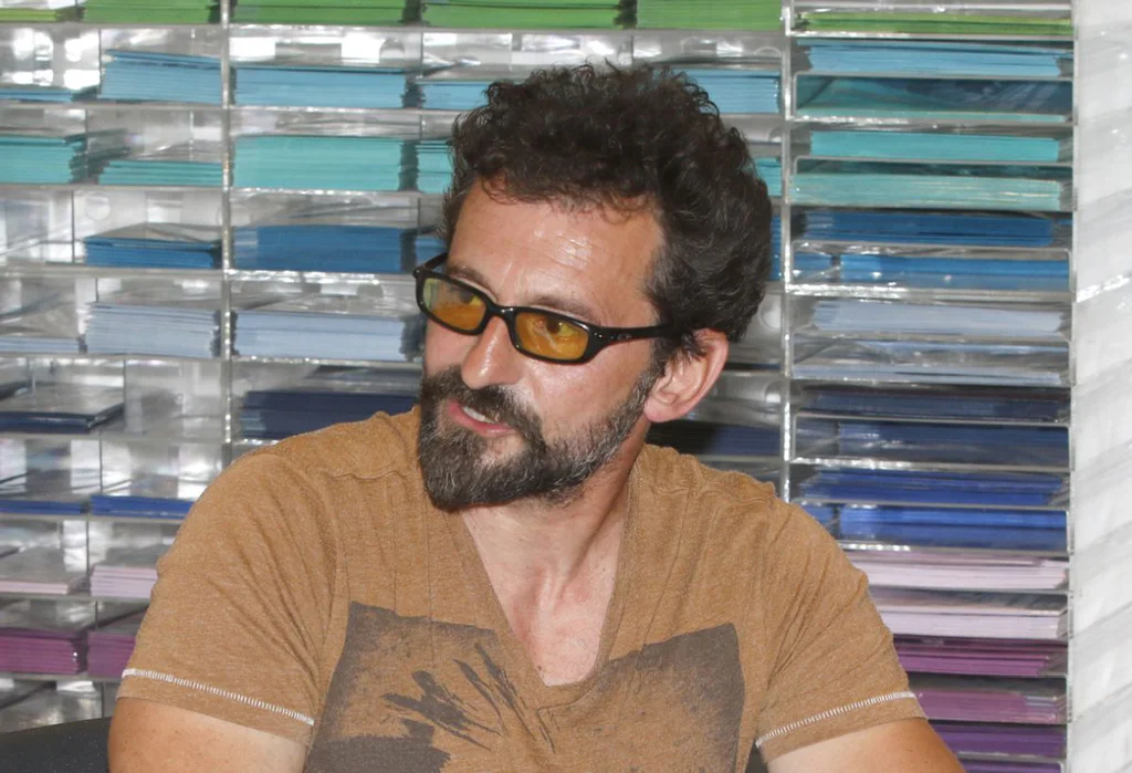 Ondřej Vetchý na křtu knihy Prokletí Jantarové komnaty