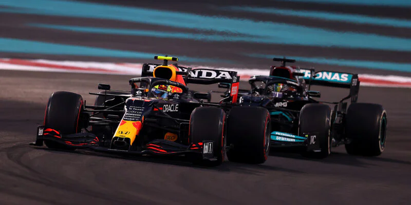 Max Verstappen a Lewis Hamilton, Velká cena Abú Zabí 2021